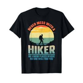 Best Hiking Art For Men Women Outdoor Hike Gear Hiker Hiking T-Shirt