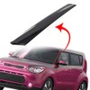 ECOTRIC Right Passenger Side Exterior Molding Windshield Pillar Trim Compatible with 2010-2013 Kia Soul