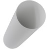 100mm Round Plastic Straight Duct - 30cm Long Duct -
