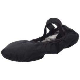 So Danca Women's Unisex Sd16 Extra (D Fit) Ballet Shoes Ankle Strap Flats, Black, 13 X-Wide