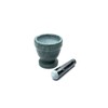 Fox Run Marble Mortar and Pestle, Green, 4"