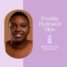 Clear Beauty Vitamin C & Hyaluronic Acid Under Eye Serum - Dermatologist Tested, Reduces Eye Bags, Puffiness, Dark Circles & Wrinkles, Clean Beauty, Cruelty-Free Korean Skin Care - All Skin Types