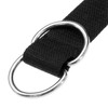 Faletony Men's Women's Fabric Belt with Double D-Rings Buckle Canvas