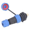 5Pcs Aviation Plug Socket IP68 Waterproof 2 Pin Aviation Connector