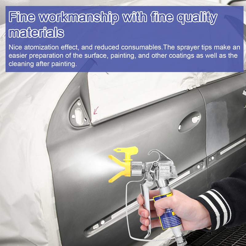 Airless Paint Nozzles Set Reversible Spraying Machine Tips Airless Paint