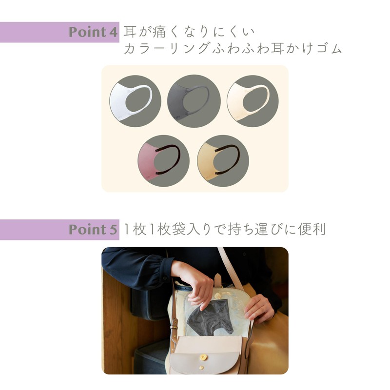 【まとめ買い】フィッティ スタイルフィットプラス 立体 オールドライラック×ブラック ふつう 7枚入 10個セット