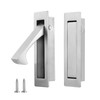 Vancoho Pocket Door Pull Handle, Stainless Steel Edge Pull, Recessed
