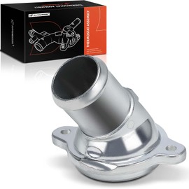 A-Premium Engine Coolant Thermostat Housing Assembly Compatible with Ford F-150 F150 2013-2022, Explorer, Transit-150, Transit-250, Transit-350, Transit-350 HD, Mustang, Expedition & Lincoln Navigator