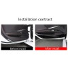 Nicecar88 Fits For Corvette C8 2020-2023 PVC Black Bottom Door