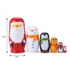 Cute Nesting Dolls Matryoshka Doll Russian Handmade Wooden Dolls Cartoon