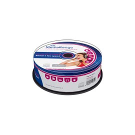 MEDIARANGE MR223 CD-R Blank Discs 48x Speed 80 Minutes - Pack of 25