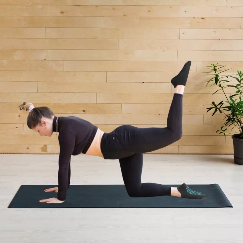 OAK AND REED Calcetines Para Yoga Pilates Con Base Antiderrapante