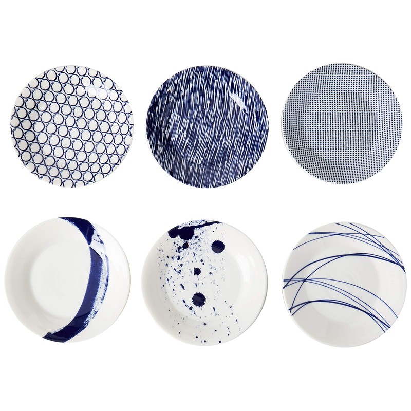 Royal Doulton Pacific Set of Six Tapas Plates
