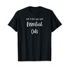Just a Girl Who Loves Essential Oils Funny T-Shirt, black