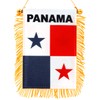 Anley 4 X 6 Inch Panama Fringy Window Hanging Flag