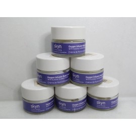 SKYN ICELAND OXYGEN INFUSION NIGHT CREAM 0.49 OZ - LOT OF 6