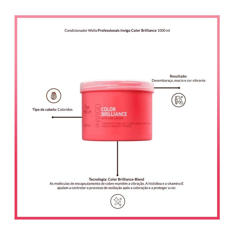 WELLA Invigo Color Brilliance Mask 500 ml