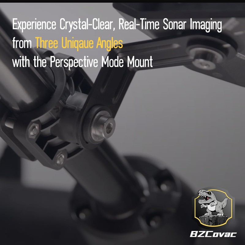 Perspective Pole Mount for Garmin LiveScope LVS32, Compatible with GPSMAP