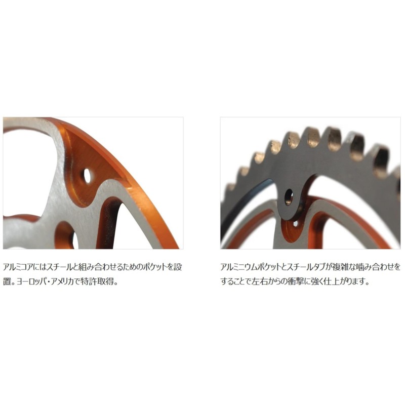Supersprox Driven Sprocket Rear Stealth Aluminum & Steel 40T Black