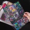 Moocuca 15 Pages Trading Card Sleeves, 270 Pockets Trading Cards,