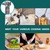 Silicone Cooking Utensil Set,Umite Chef Kitchen Utensils 15pcs Set Non-stick