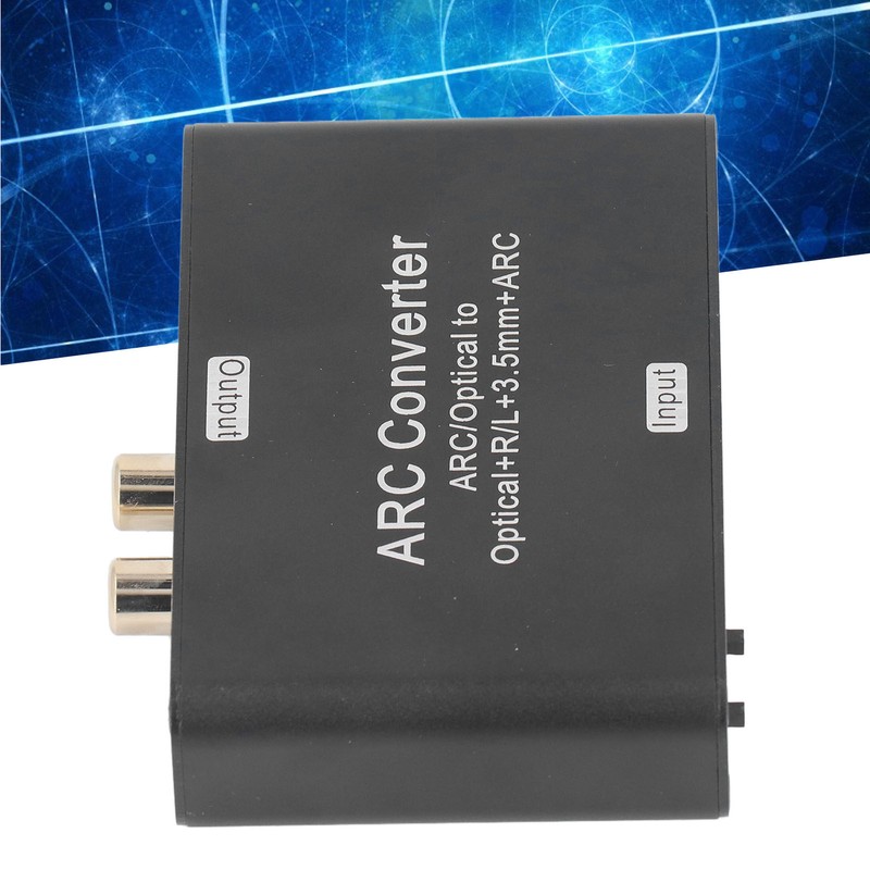 Digital to Analog Audio Converter 192KHZ Optical to RCA 3.5mm