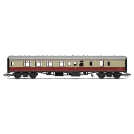 TT:120 Hornby Coach Car - TT4006 BR Mk1 Brake Second E34734 - Era 4 Train Toy, TT Gauge Carriage for Train Set, Rolling Stock Models for Adults - 1:120 Scale Model Gift