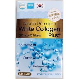 Niacin white Collagen Plus, 2-month supply, 1 unit, 60 tablets / 나이아신 화이트콜라겐 플러스 2달분 Niacin white Collagen Plus, 1개, 60정