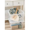 JMS 1 x 24/25 L Litre Crystal Clear Transparent Plastic