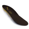 Spring Insole, Increased Balance, Adjustable Insole, Skin, 5 Sizes, Brown,