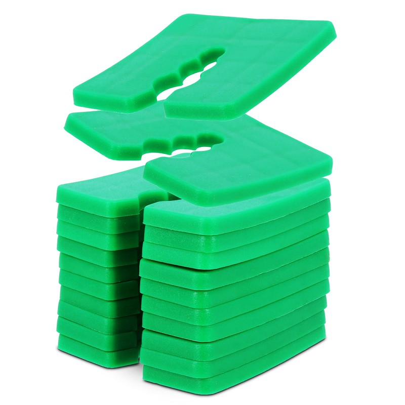 Klimas® Spacer Plastic 4 mm 50 Pieces Spacers Set Green