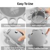 Bathtub Overflow Drain Cover - Silicone Bath Tub Drain Cover,