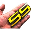 1pc New Front Door SS Emblem 3D Badge Nameplates Compatible