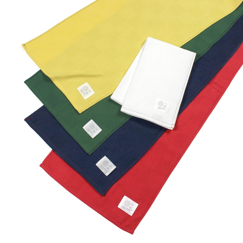 Imabari Towel Iori Non-Pile (Non-Pile) Face Towel (Red)