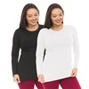 Thermajane Long Sleeve Thermal Shirts for Women Cold Weather, Womens