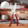 Heavy Duty Poultry Shears,Multi-Purpose Stainless Steel Kitchen Shears for Cutting