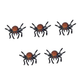 Baluue 5pcs Sturdy Spider Open Ring Easy to Care for Fashion Spider Jewelry for Women Men