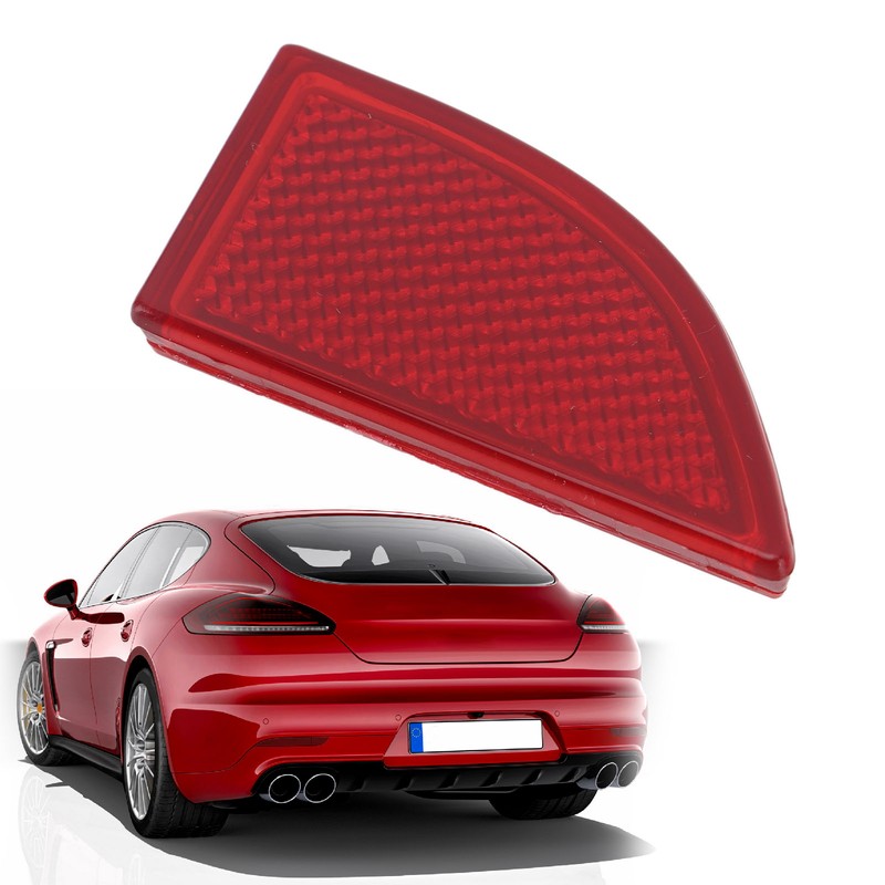 Side Rear Fog Reflector Left Right Rear Side Bumper Fog