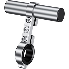 BRCOVAN Aluminum Alloy Handlebar Extensions for Bicycle & Motorcycle, Bike Handlebar Extender with Single Mounting Base, Bicycle Handlebar Extender Fit for Handlebars Diameter 0.875'' / 1'' / 1.26''