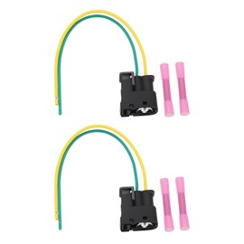 Be In Your Mind Pack of 2 2 Pin Car Ignition Coil Plug Compatible with Renault Avantime DE0 Compatible with Clio II BB0 with 4 Pieces Connectors Two-Pole Coil Plug