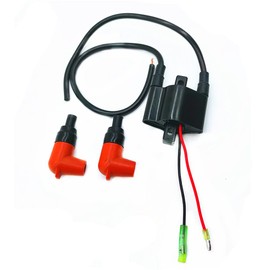OMGparts Bobina de encendido fuera de borda para Yamaha 9.9HP (1985-2005) 6G8-85570-20-00 6G8-85570-21-00