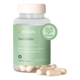 Moods | Suplemento Para El Estres Y Ansiedad - 60 Capsulas Sabor Sin sabor