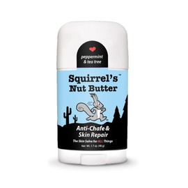 Squirrel's Nut Butter Anti Chafe Stick w/Peppermint & Tea Tree, 1.7oz