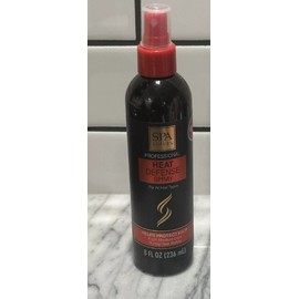 Spa Luxury Heat Defense Hair Spray-Protect & Shine Mist 8oz-For All Hair Types