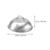 Holibanna Stainless Steel Steak Dome - Round Basting & Steaming