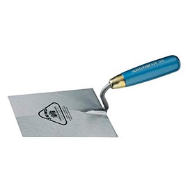 Jung 62620000 Masons Trowel With S-Neck, Grey/Blue, 200 mm