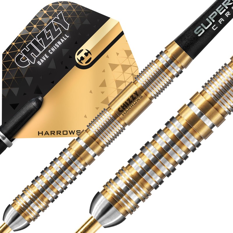 Harrows Chizzy 90% "Series 2" Tungsten Steel Tip Darts Set