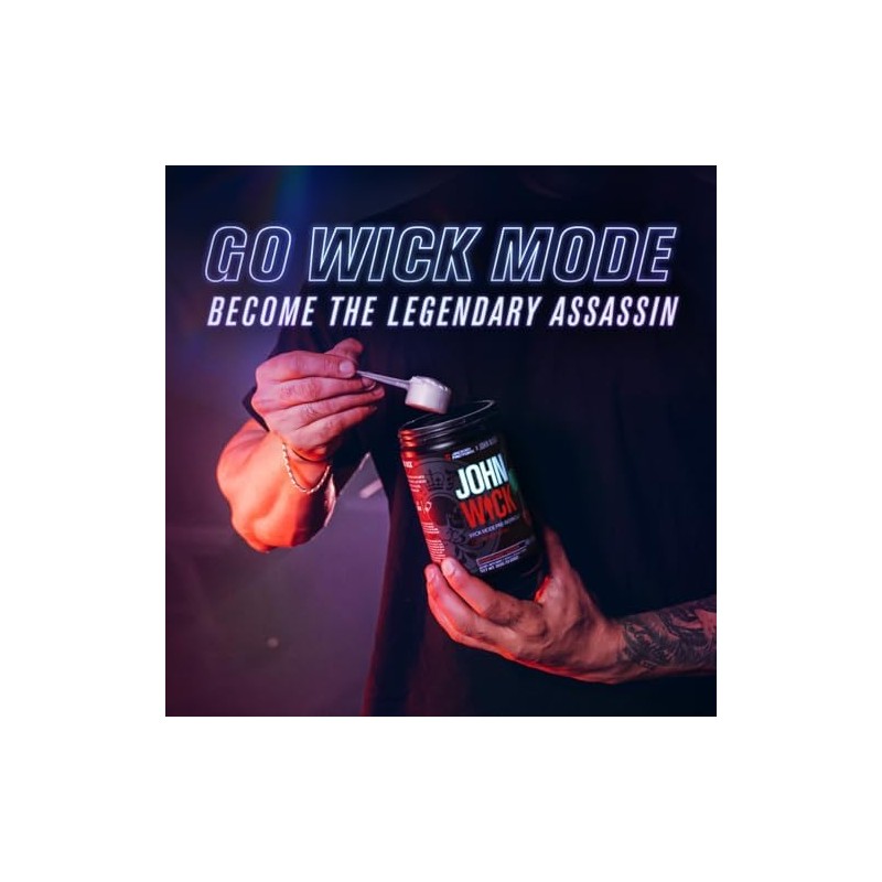Jacked Factory John Wick - Wick Mode Pre Workout Powder