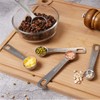 18/8 Stainless Steel Measuring Spoon, Metal Measuring Spoon for Baking