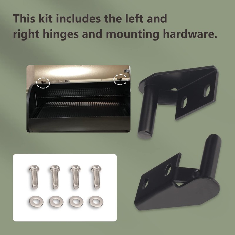 Lid Hinge Kit 1 x Left Side & 1 x
